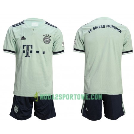 Koszulka Bayern Monachium Dziecięcy Wyjazdowe Stroje Piłkarskie 2018/19 Krótki Rękaw